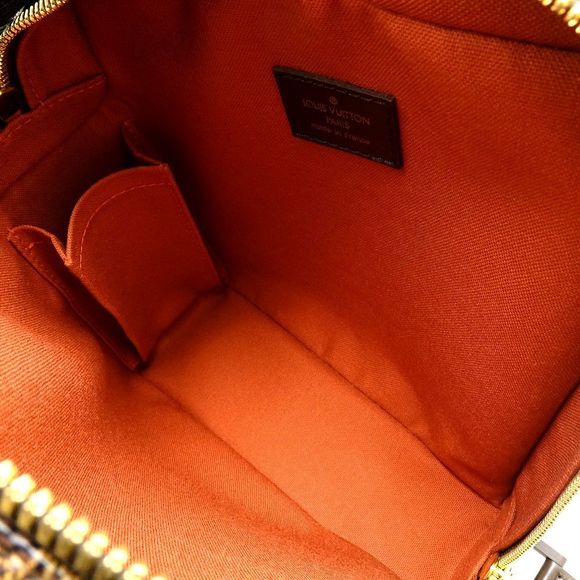 Louis Vuitton Damier Olaf PM Ebene diagonal shoulder brown - Picture 6 of 6